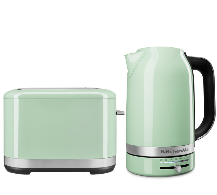 Aamiaissetti Vedenkiehautin ja Leivänpaahdin Pistaasinvihreä - KitchenAid