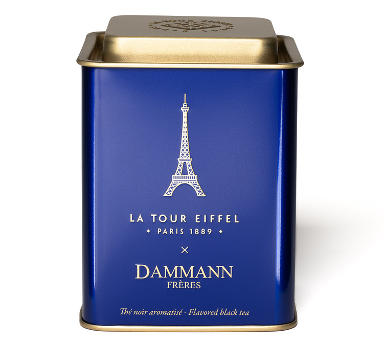 Caja de Té Negro La Torre Eiffel - A Granel 100 g - DAMMANN FRÈRES