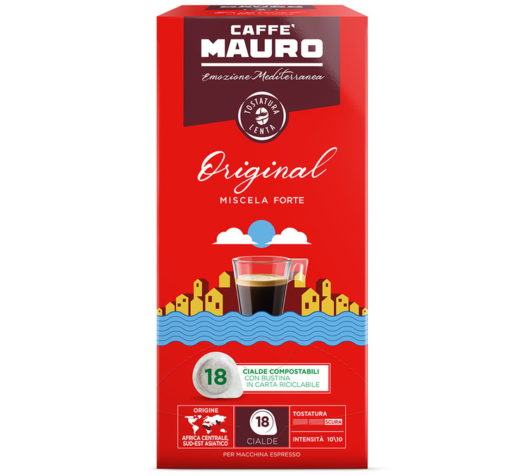 18 ESE Original pads - Caffè Mauro