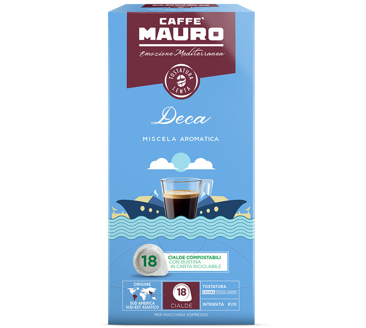 18 ESE капсули без кофеин - Caffè mauro