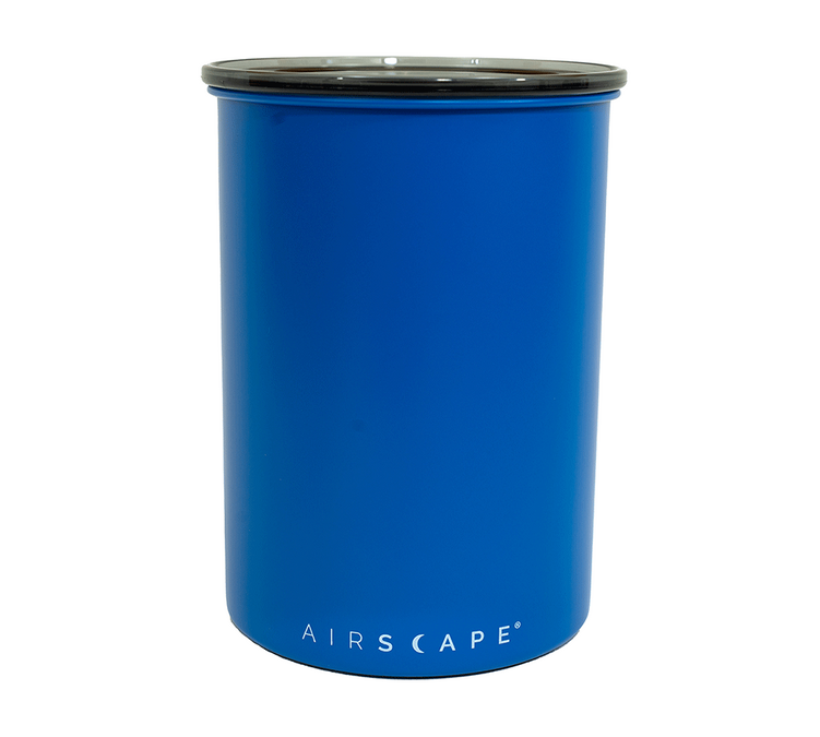 Син метален контейнер за съхранение в матово синьо Клайн 500g - Airscape