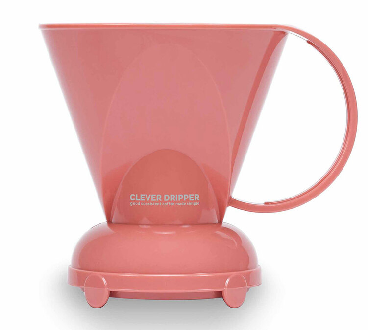 CLEVER DRIPPER Start/Stop Rosa - 4 Tazze