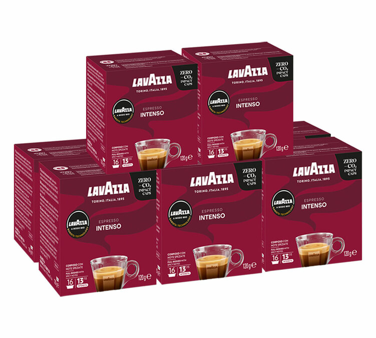 128 A Modo Mio Suderinamos kapsulės Intenso - LAVAZZA