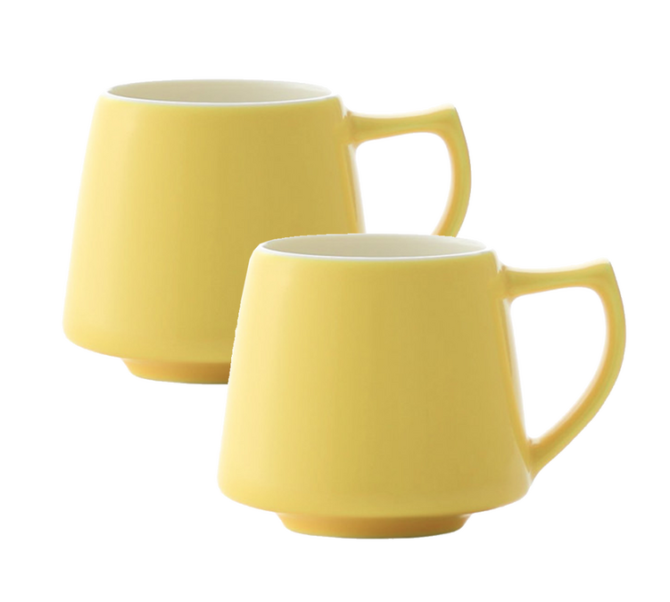 Aroma-Kuppi Keltainen x2 - ORIGAMI