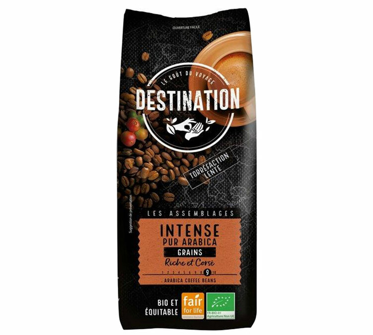 1 кг - Кафе на Зърна - Интензивно Био - DESTINATION