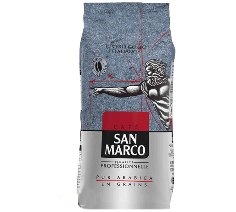 1 kg - Koffiebonen - Pure Arabica - SAN MARCO
