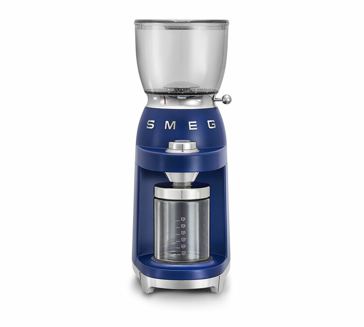 SMEG Sininen Kahvimylly CGF01LVEU 1895 Lavazzalta