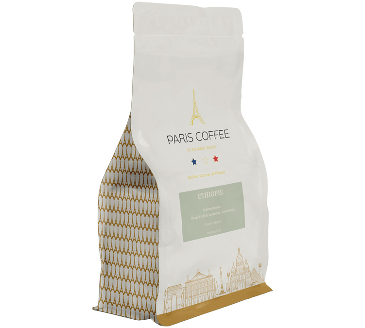 250 g - Caffè in grani - Etiopia Bombe - PARIS COFFEE