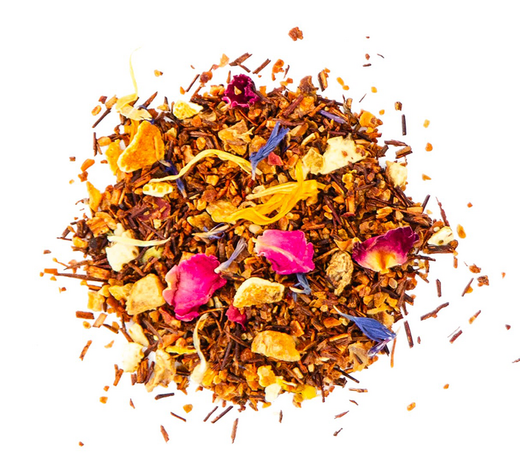 Infuso di Rooibos degli Innamorati - In foglie 100 g - COMPTOIR FRANÇAIS DU THÉ