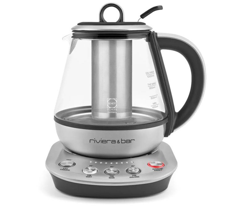 Compacte roestvrijstalen theepot BTH450 Fujian zen - Riviera&Bar