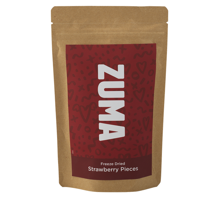 Liofilizuotos žemuogės – 30 g – ZUMA