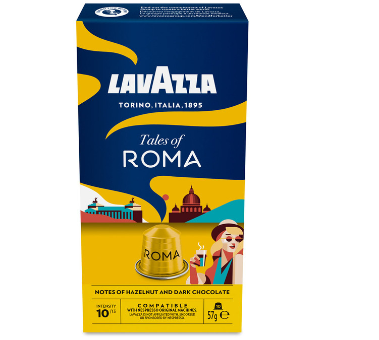 10 капсула компатибилно са Nespresso* Original Tales Of Roma - LAVAZZA