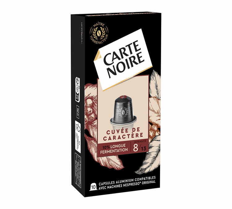 10 capsule compatibili Nespresso* Original Cuvée de caractère - CARTE NOIRE