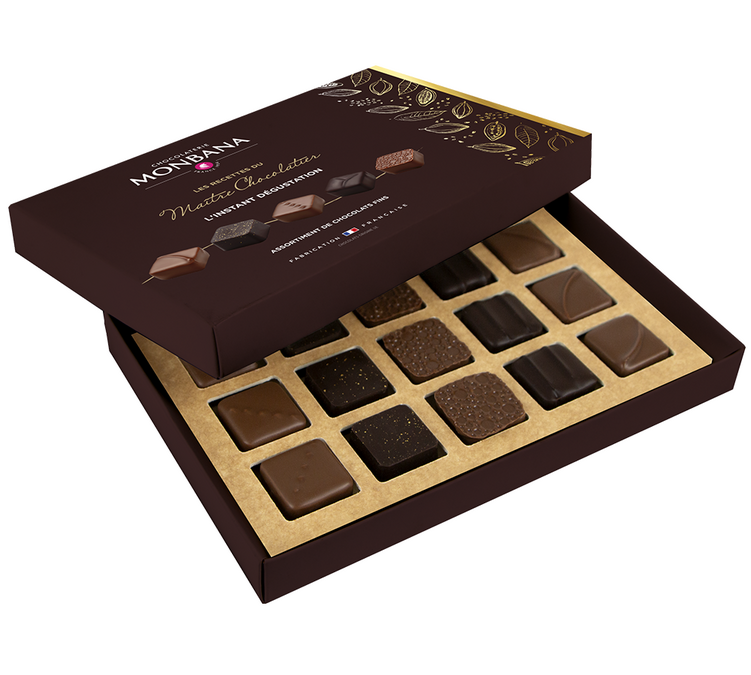 Conjunto de Degustação de Chocolates Recheados - 115 g - MONBANA