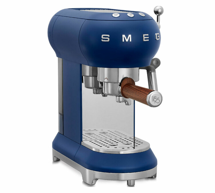 SMEG Sininen 1895 Lavazza espressokeitin