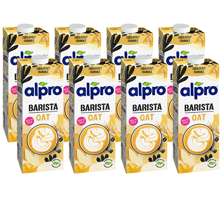 1L x8 Овесена растителна напитка за професионалисти - ALPRO