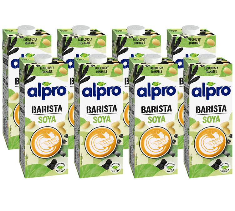1L x8 Φυτικό ρόφημα σόγιας για επαγγελματίες - ALPRO