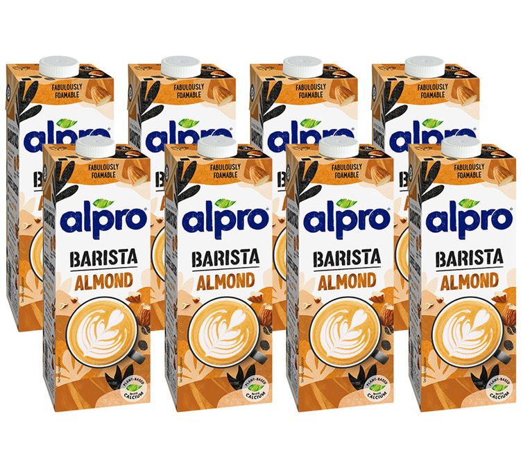 1L x8 Бадемова растителна напитка за професионалисти - ALPRO