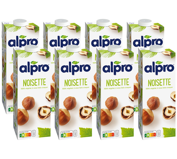 1L x8 Bevanda vegetale alla nocciola per professionisti - ALPRO