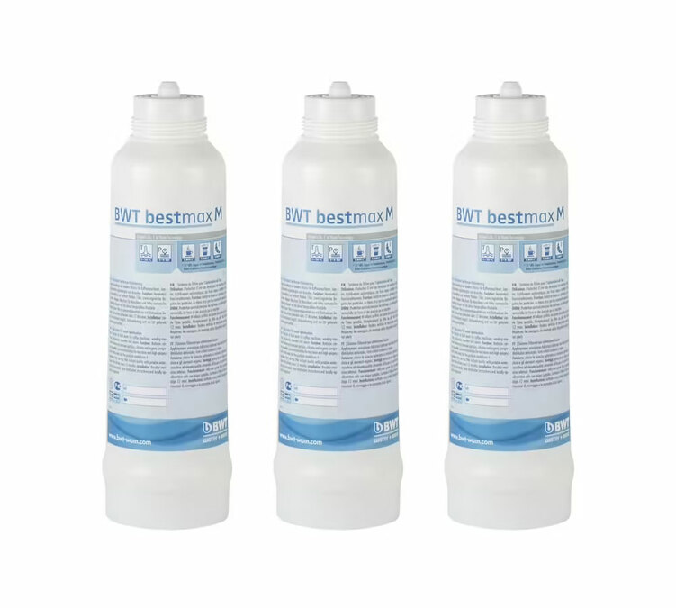 3-pack - Bestmax M suodatinkasetti 3 800 litraa - BWT Water+More