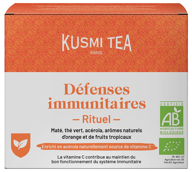 KUSMI TEA Био Чай Ритуал Защита На Имунната Система - 18 пакетчета