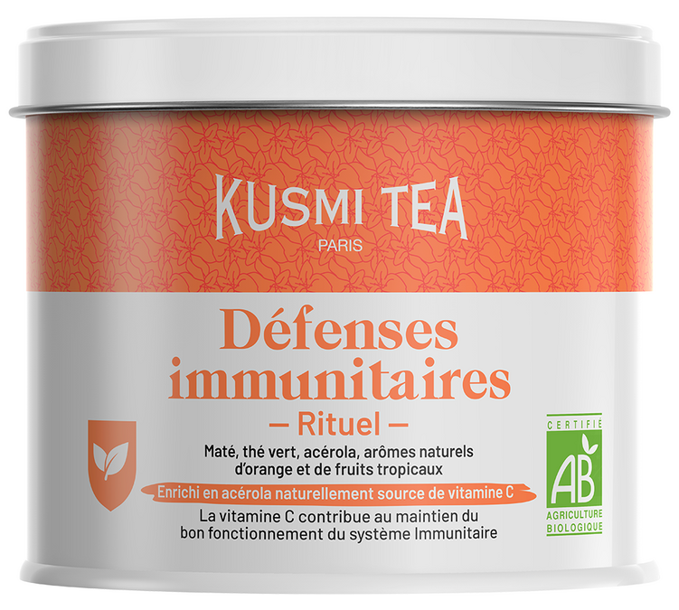 Pudełko Herbaty Rytuał Odporność Bio - Luz 100 g - KUSMI TEA