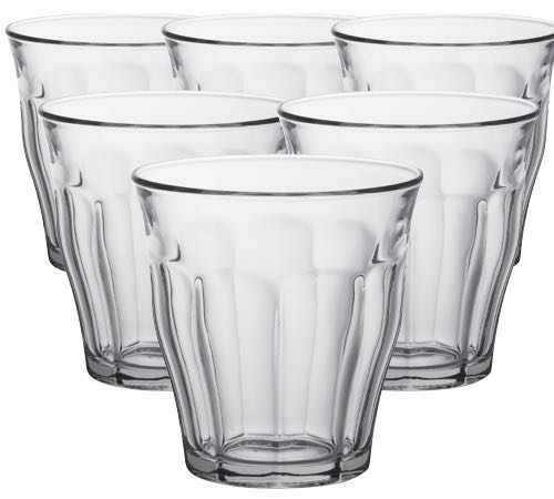 6 Verres pour professionnels Picardie 25cl - Duralex