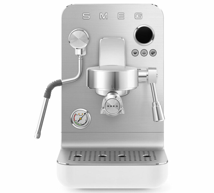 Macchina espresso SMEG EMC02WHMEU bianca