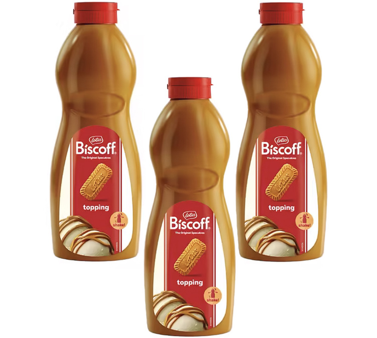 Speculoos szósz szakembereknek - Nyomós flakon Biscoff 3KG - LOTUS ORIGINAL