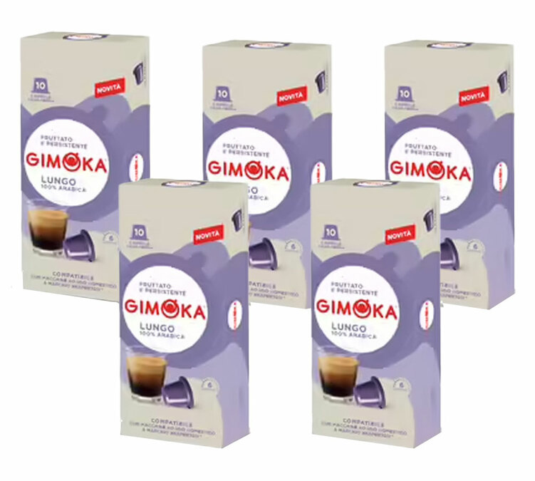 50 kapsula kompatibilno sa Nespresso* Original Lungo - GIMOKA