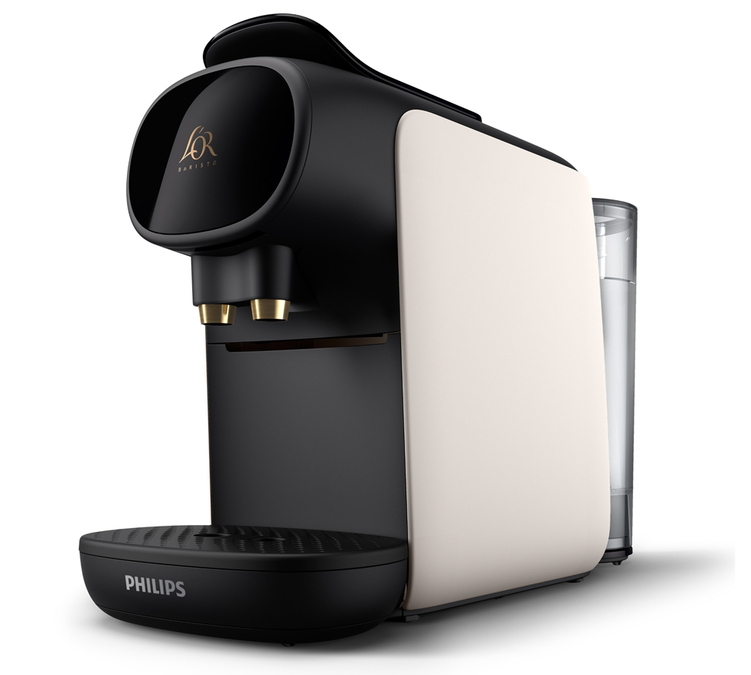 PHILIPS L'OR Barista LM9012/00 Wykwintny ekspres do kawy w kapsułkach Satynowa biel