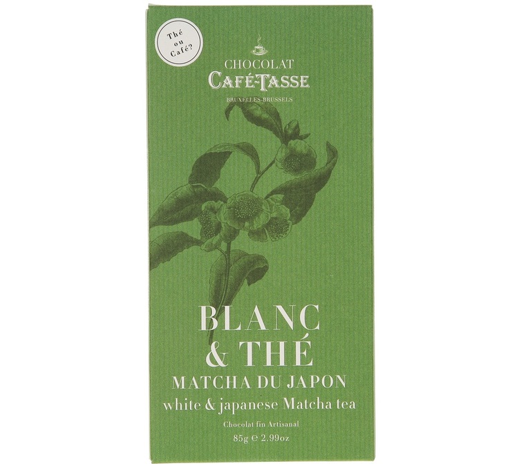 Fehér Csokoládé Matcha Tea Tabló - 85 g - CAFÉ TASSE