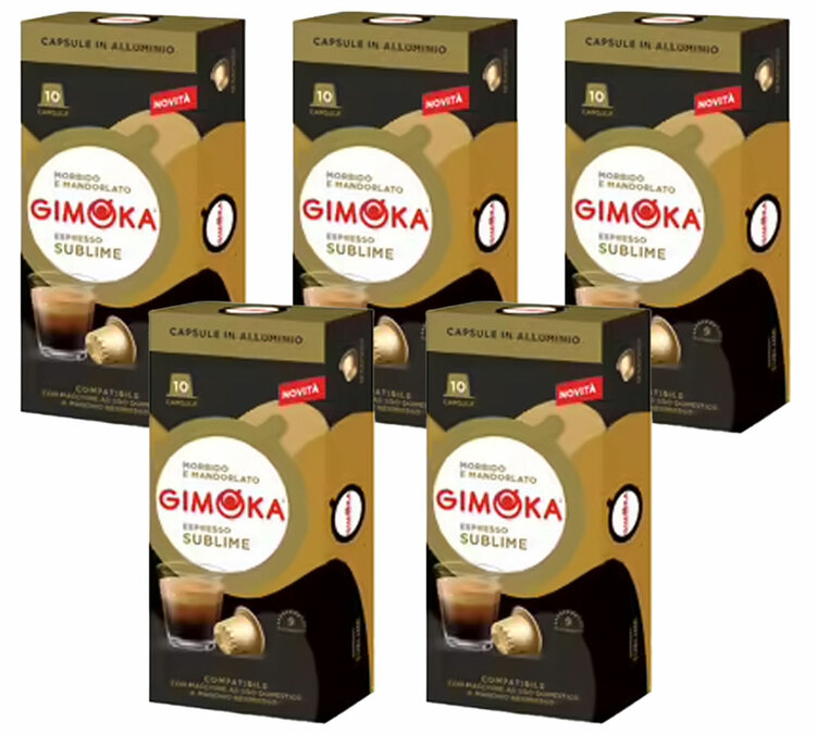 50 kompatible kapsler for Nespresso* Original - Sublime - GIMOKA