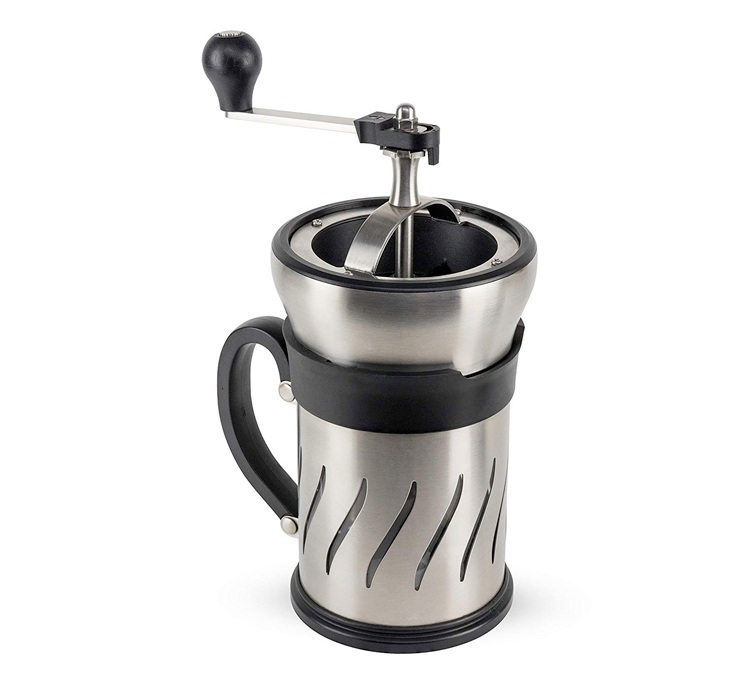 French Press - PEUGEOT - 4 cups - 50 cl + 2-in-1 Coffee Grinder