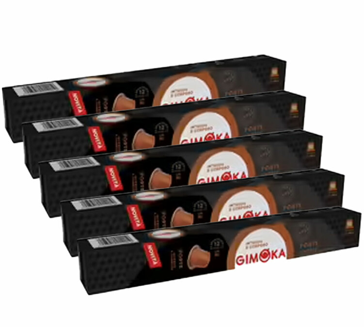 50 kapselia, yhteensopiva Nespresso* Original -laitteiden kanssa, Forte-vahvuus – GIMOKA