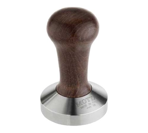 Tamper de café MOTTA 58,4 mm aço inoxidável e madeira