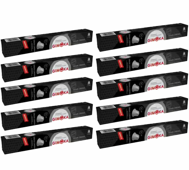 100 Kompatibilnih Kapsula za Nespresso* Original Gran Crema - GIMOKA