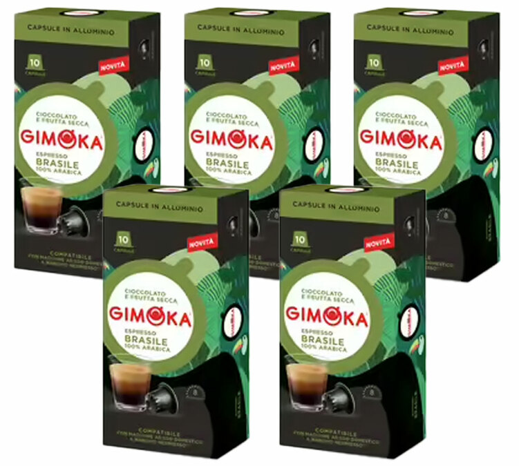 50 kapsler kompatible Nespresso* Original Brasil - GIMOKA
