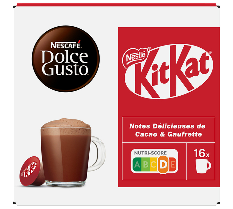 16 capsules KitKat - Nescafé* DOLCE GUSTO