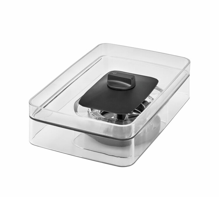 Contenitore per chicchi rimovibile con coperchio per macchina da caffè espresso KitchenAid.