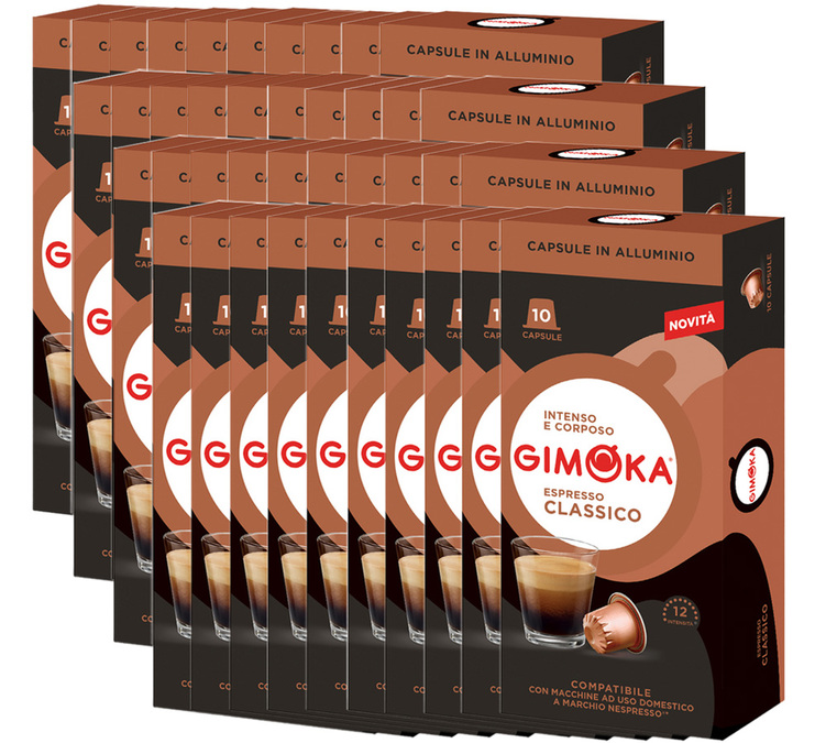 Pack découverte dégustation 400 capsules compatibles Nespresso* Original - GIMOKA