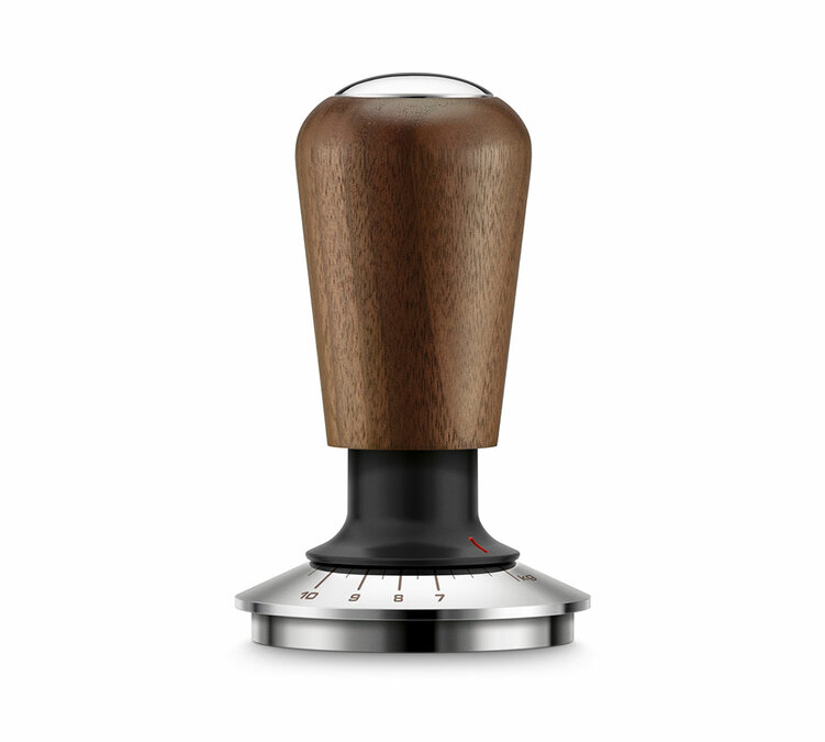Tamper Il Misuratore di Forza SAGE 58mm Legno di Noce