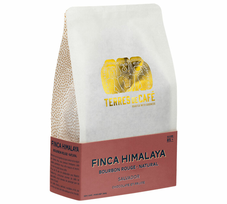 250 g - Szemes Kávé - Himalaya Bourbon Rouge - TERRES DE CAFÉ