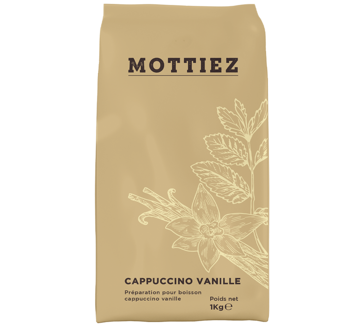 1kg Καπουτσίνο Βανίλια για Επαγγελματίες - MOTTIEZ