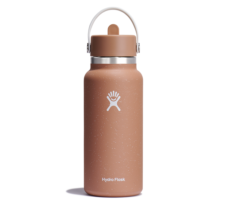 Butelka termiczna Wide Flex Straw Cap Piaskowy 94 cl - HYDRO FLASK