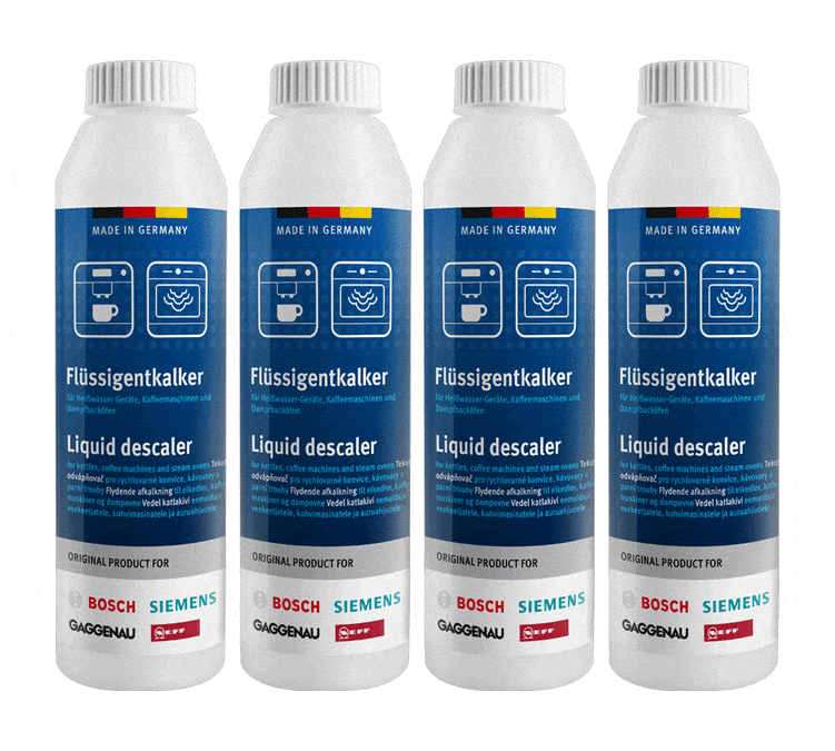 ECO-PACK 3+1 GRATIS - Kaffetrakter- og vannkokeravkalker 312013 - BOSCH