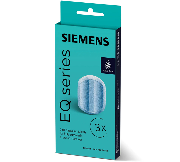 Tabletki do odkamieniania 2 w 1 do maszyn do kawy SIEMENS EQ Series 312094 - BOSCH