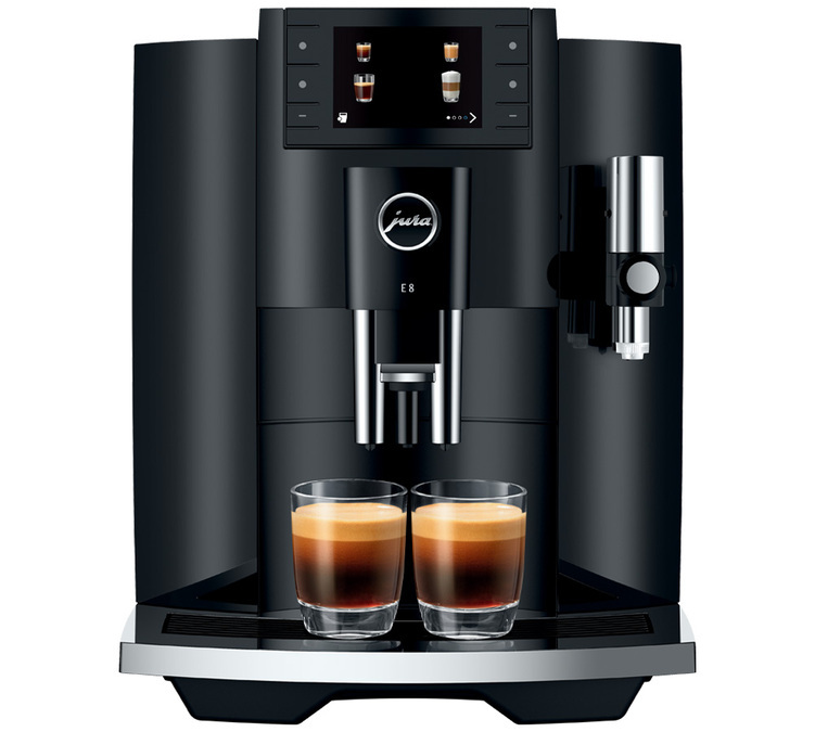 JURA E8 Piano Black (EC) Smart Connect im Angebot - Pro-Paket + 1 Jahr Garantie