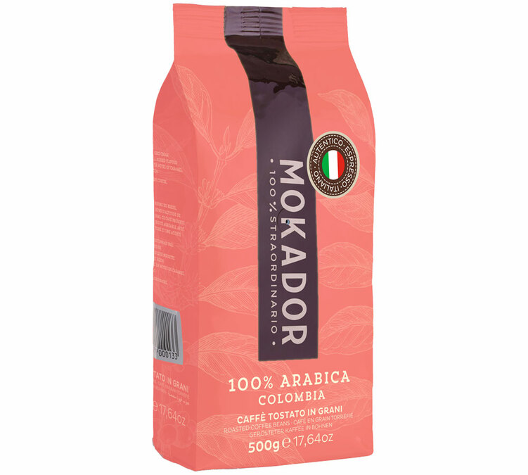 500 g - Kaffeebohnen - Kolumbien - MOKADOR CASTELLARI
