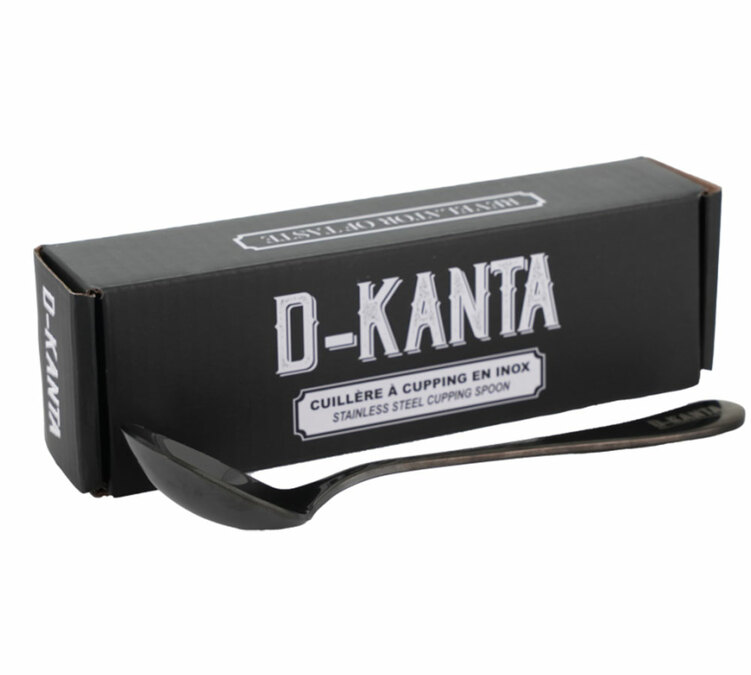 D-KANTA Professionele cuppinglepel van gekleurd roestvrij staal